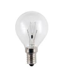 Incandescent Fancy Round 60 Watt Ses base Clear