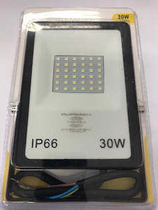 Fittings 1: 30w LED Floodlight c/w sensor IP66