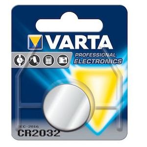 Batteries: Battery Varta CR2032 3 Volt