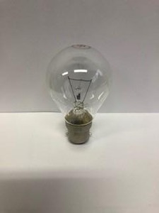 100 watt B22 Base Incandescent Gls  Lamp Clear Finish