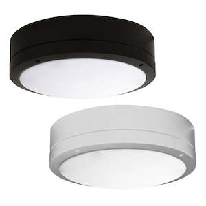 Cooper LED Bunker Light CCT in Black or Silver