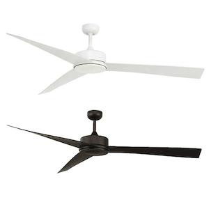 66" (1670mm) Maxi DC Ceiling Fan in Matt White or Oil Rubbed Bronze