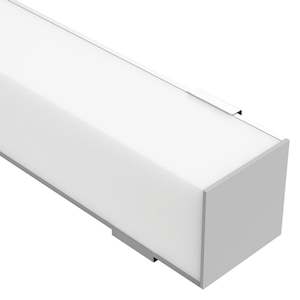 30mm x 30mm LED Channel 370 Large Corner Mount Profile in Silver