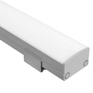 20mm x 13mm LED Channel 350 Surface Mount Profile in Silver