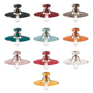 Ceiling Lighting: Country Ceiling Light Medium/Large in Different Colours