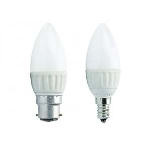 LED Frosted Globes B22/E14 4w Superlux Lighting - CANP-4BWW, CANP-4SEWW