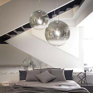 Mapa Fade Pendant Light 1Lt in Chrome