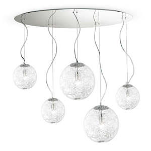 Mapa Max Pendant Light 5Lt in Chrome