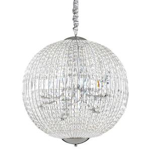 Luxor Pendant Light 12Lt in Chrome