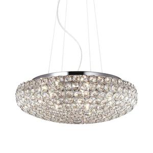 King Pendant Light 7Lt in Chrome