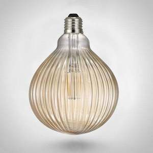 Avra Basic Line Stripes LED Globes 1.5w in Clear or Amber