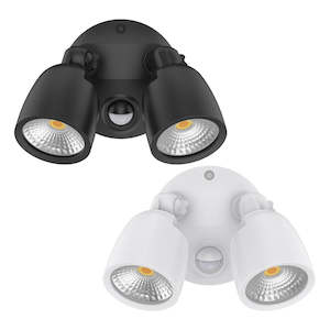 Muro Eco LED Spot Light With Sensor 20w CCT in Black or White