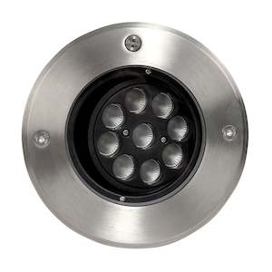 Commercial Lighting: Adjustable Inground Light 13.5w 3000k/4000k/5500k in 316 Stainless Steel Havit Commercial - HCP-25113X