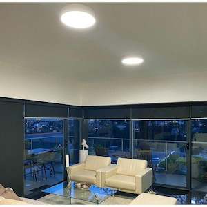 Milan LED Ceiling Light 36w Round in Black or White (3000k/4000k) Decrolux - LC4510~LC4513