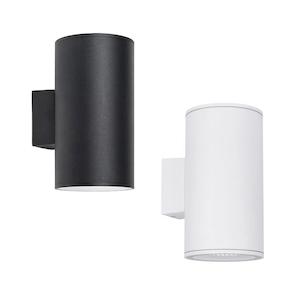 Up & Down LED Wall Light 2Lt 8w/12w/15w Tri-Colour in Black or White Havit Commercial