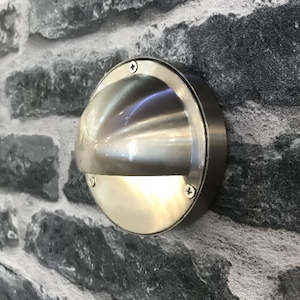 Industrial Lights: LED Step Light Eyelid Surface Mounted 316 Marine Grade Stainless Steel 12v or 240v