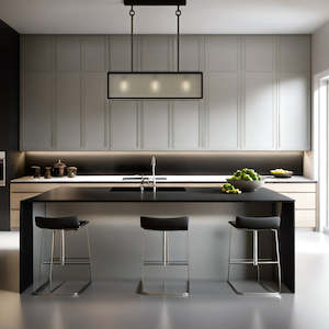 Designer Indoor Lighting: Dover Linear Pendant Light 3Lt in Old Bronze (Clear or Frost Glass)