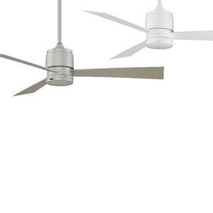 Zonix Ceiling Fan 52" (1320mm) in Satin Nickel or White 360 Innovations - FZ40SN, FZ40WH