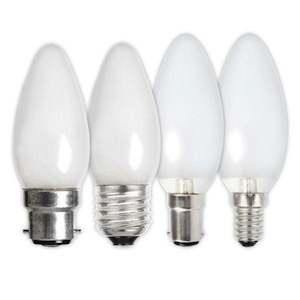 6w LED E12, E14, B15, B22, E27 Candle Globe Warm White 2700k Dimmable