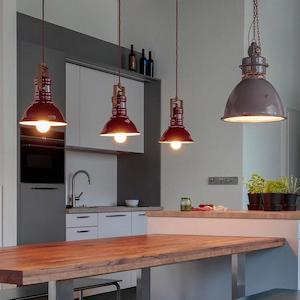 Industrial Dome Pendant Light Small/Large in Different Colours