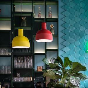 Caxixi Pendant Light 1Lt Available in Different Colours