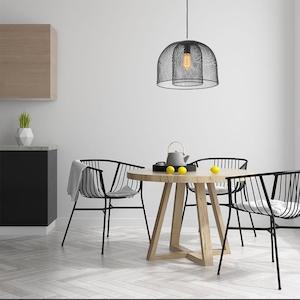 Modern Lights: Milford Pendant Light In Black or White