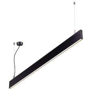 LED Linkable Office Pendant Light (Black/White/Silver) Eurotech - SPEND40-600-BL…