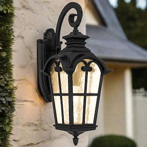 Shelton Outdoor Wall Light in Black or White