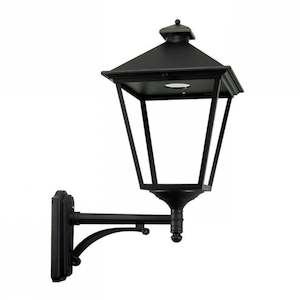 London Outdoor Upward LED Wall Light 3000k/4000k in Black or White