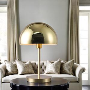 Lamps: Brenda Table Lamp 1Lt in Chrome or Gold