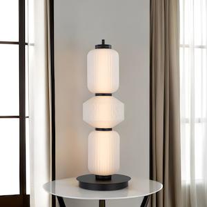 Torso LED Table Lamp Black, Brass TORSO TL Telbix Lighting