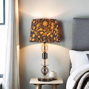 Lamps: Aurelia Table Lamp Black Nickel LL-27-0271 Lexi Lighting