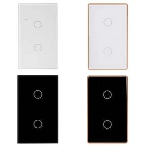 Wifi Two Gang White Wall Switch Havit Lighting - HV9110-2