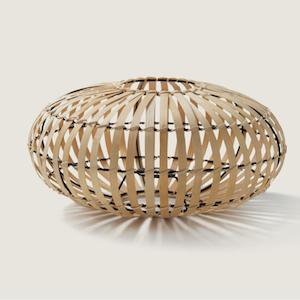 Acc. - Natural Bamboo Shade in Bronze, Black