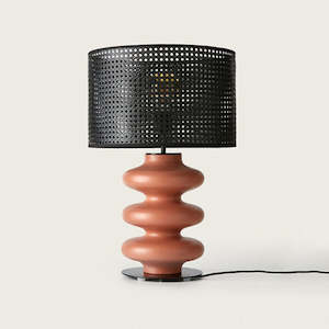 Lamp Shade: Acc. - Rattan Shade Only in Natural, Black