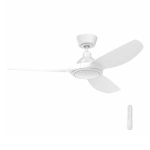 48" Jota S DC Ceiling Fan White with Light FC2118123WH Mercator Lighting