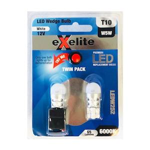 Exelite LED Wedge Auto Globes 6000k Non-Dimmable CLA Lighting - PL-LEDW