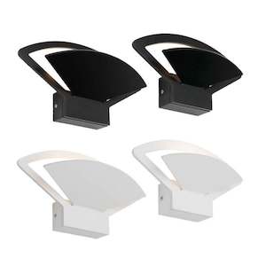 Fiesta LED Indoor Wall Light 3000k in 6w/12w (Black/White) Cougar Lighting