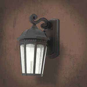 Cambridge Outdoor Wall Light in Black or Bronze Cougar Lighting