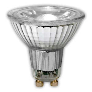 GU10 COB LED Pro Series 7W 3000K/6500K Ø50xH52 Clear Glass Lusion - 20103, 20104