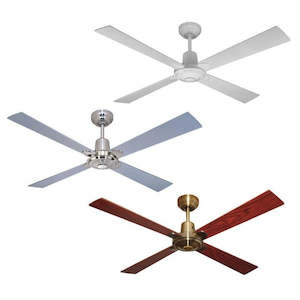 Alpha 48" 1200mm AC Ceiling Fan Martec Lighting - CFA124, CFS124, CFW124