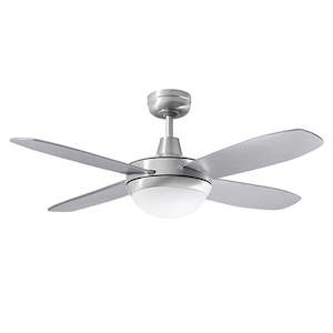 Lifestyle Mini 42" 1067mm Ceiling Fan With Light LED 24w 3000k/5000k/CCT Brushed…