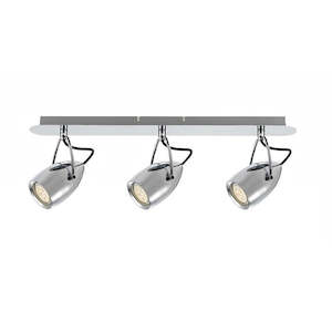 Tolosa Spot Light Chrome 3 Light Bar Telbix Lighting - TOLOSA SP3B-CH