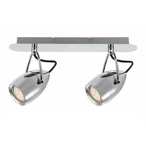 Tolosa Spot Light Chrome 2 Light Bar Telbix Lighting - TOLOSA SP2B-CH