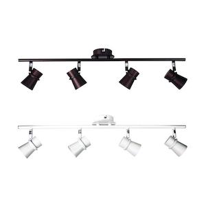 DISC - Yarra Spot Light Wall Mounted GU10 700mm ø55mm 4 Lights Oriel Lighting OL58811/4