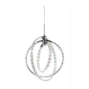 Bingo LED Pendant Light 4000k in Chrome/Crystal Telbix Lighting - BINGO PE21-CH