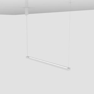 DISCONTINUED: Stripe LED Pendant Light Horizontal 23W/39W 3000K in White Ai Lati…