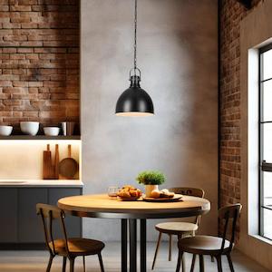 Market Dome Pendant Light (Copper, Chrome or Black)