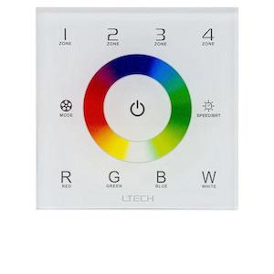 Touch Panel Controller Wireless for RGBC/W LED Strips Havit Lighting HV9101-DX8