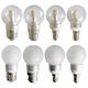 4w LED E27, B22, E14, B15 Fancy Round Globe Warm White 3000k, Daylight 5000k